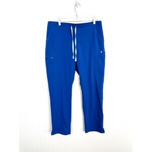 FIGS Women's Yola Scrub Skinny Pants Royal Blue Size XXS 2XS Medical